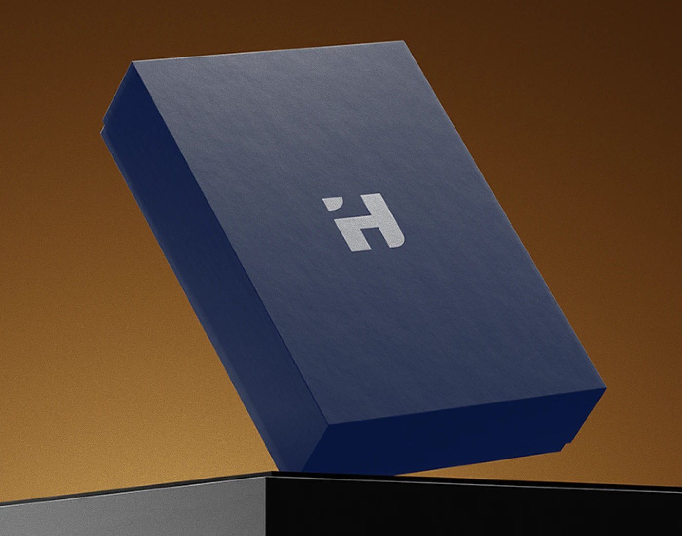 3D render of the Box Ignição collector's box on a pedestal