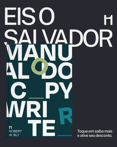 The Copywriter's Handbook ad: 'Here is the saviour'