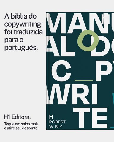 The Copywriter's Handbook ad: 'The copywriting bible, translated'