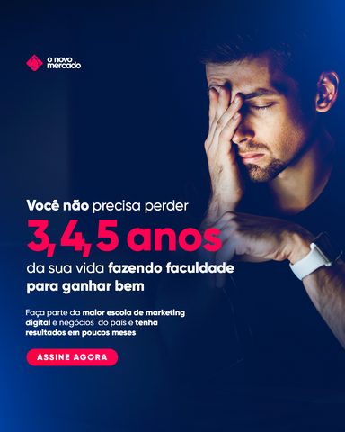 O Novo Mercado ad: "3, 4, 5 years" pain angle