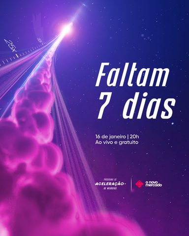 PAN launch ad: seven-day countdown with rocket key visual